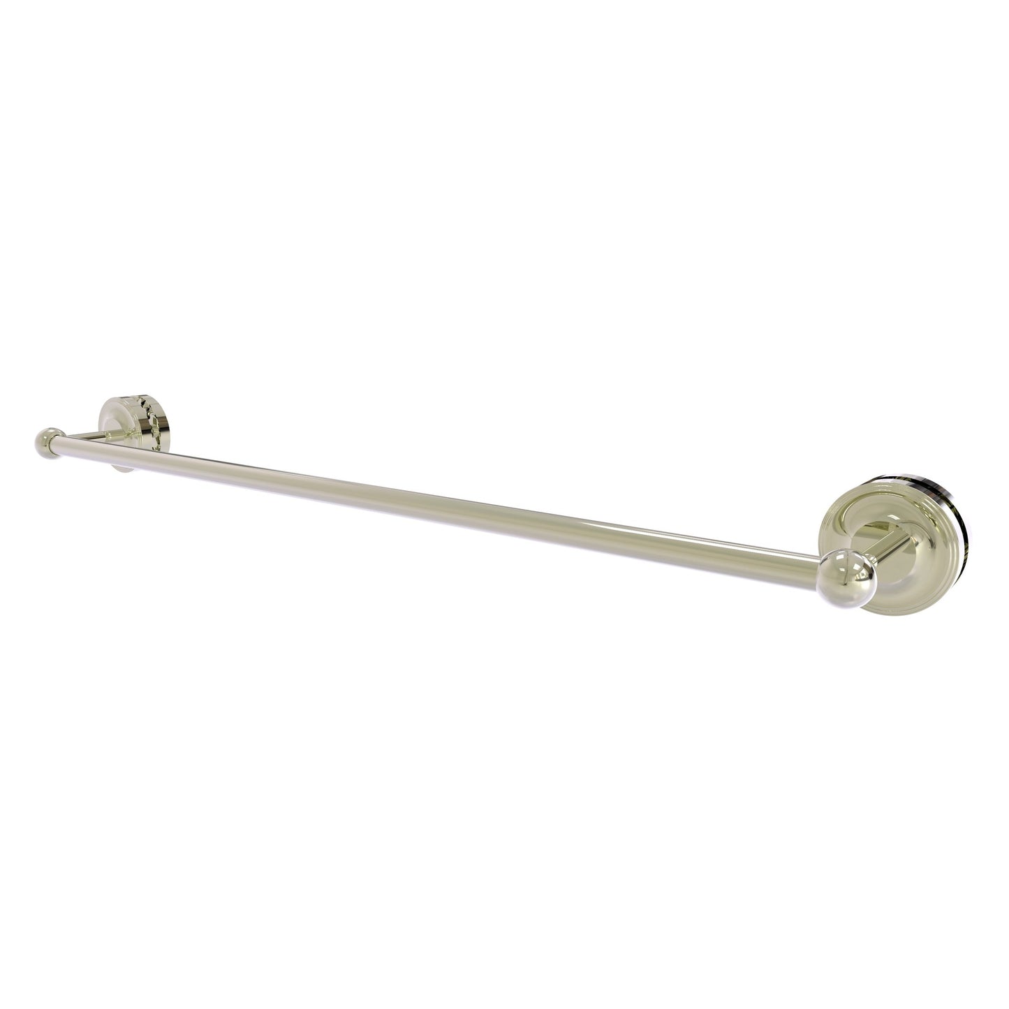 Allied Brass Prestige Regal 33" x N/A" Polished Nickel Solid Brass 30-Inch Shower Door Towel Bar