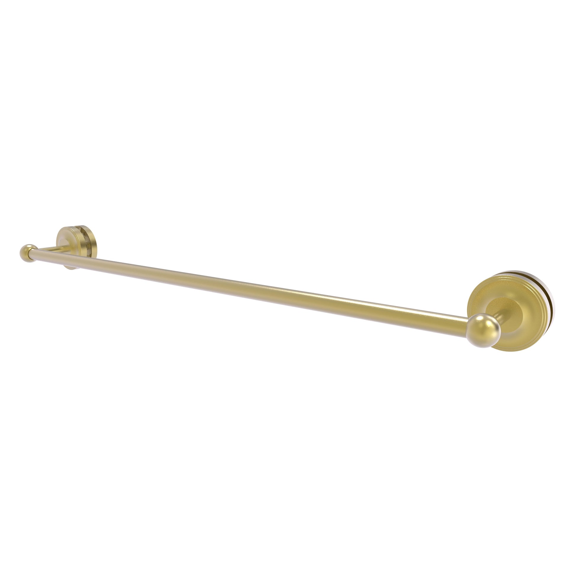 Allied Brass Prestige Regal 33" x N/A" Satin Brass Solid Brass 30-Inch Shower Door Towel Bar