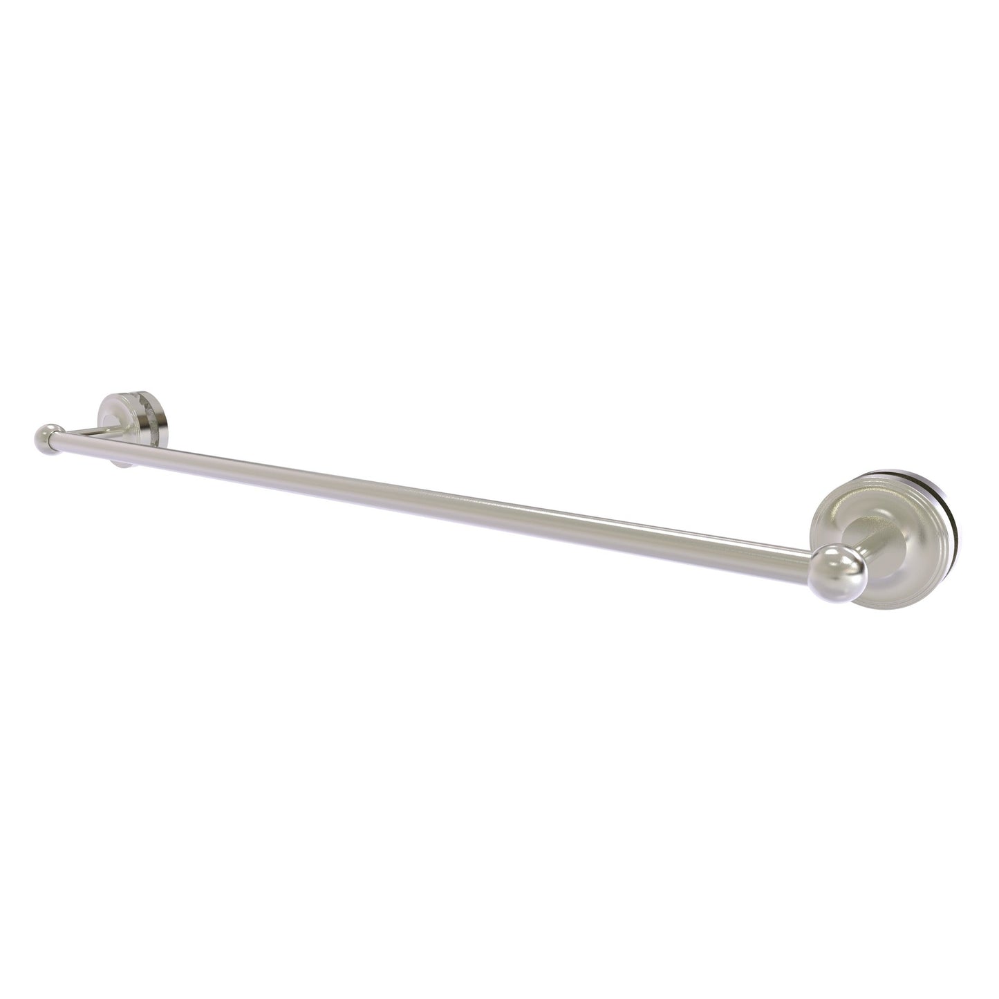 Allied Brass Prestige Regal 33" x N/A" Satin Nickel Solid Brass 30-Inch Shower Door Towel Bar