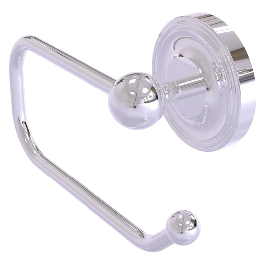 Allied Brass Prestige Regal 8" x 7" Polished Chrome Solid Brass European Style Toilet Tissue Holder