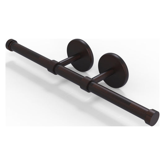 Allied Brass Prestige Skyline 14.9" x 3.6" Venetian Bronze Solid Brass Double Roll Toilet Tissue Holder