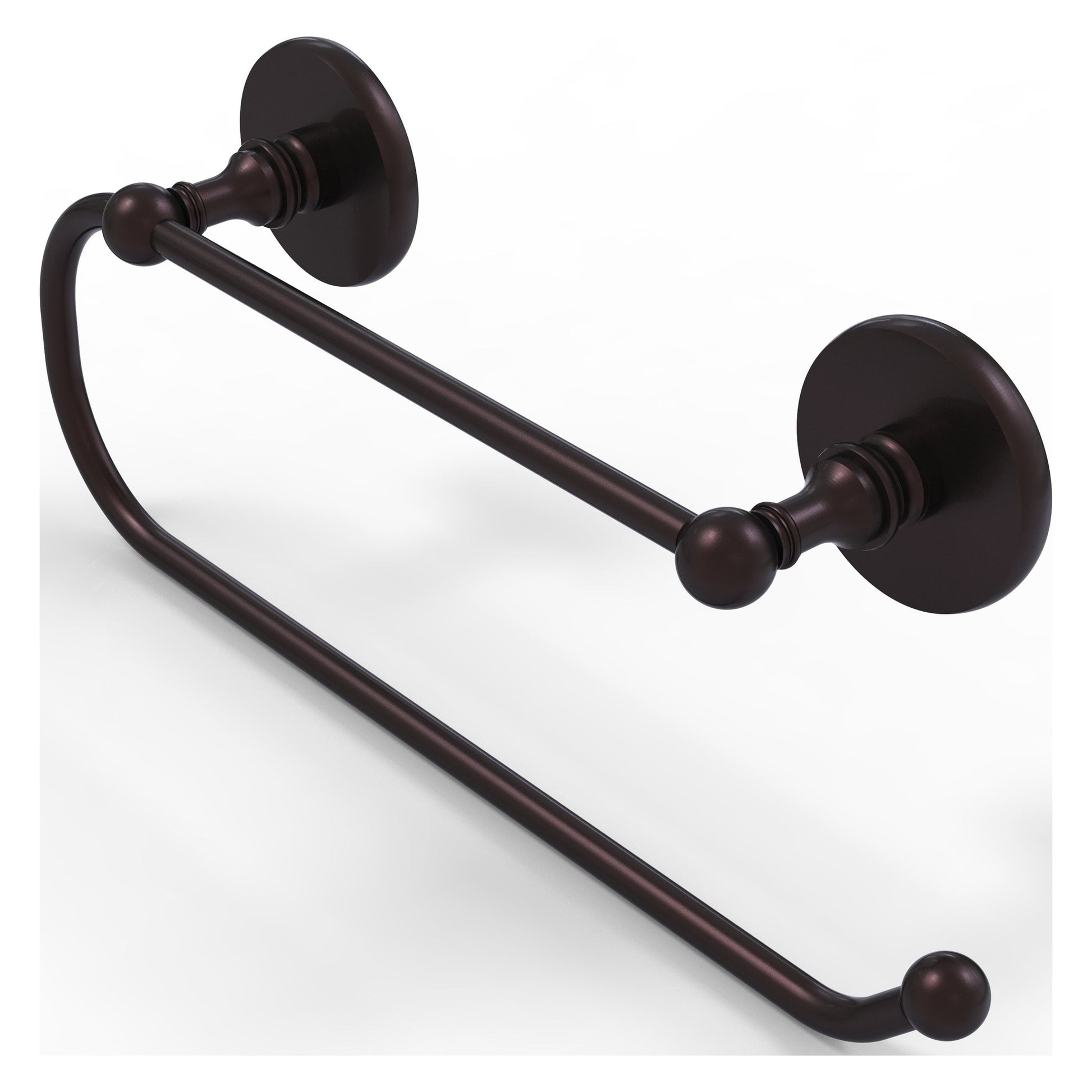 Allied Brass Prestige Skyline 15" x 3.5" Antique Bronze Solid Brass Wall-Mounted Paper Towel Holder