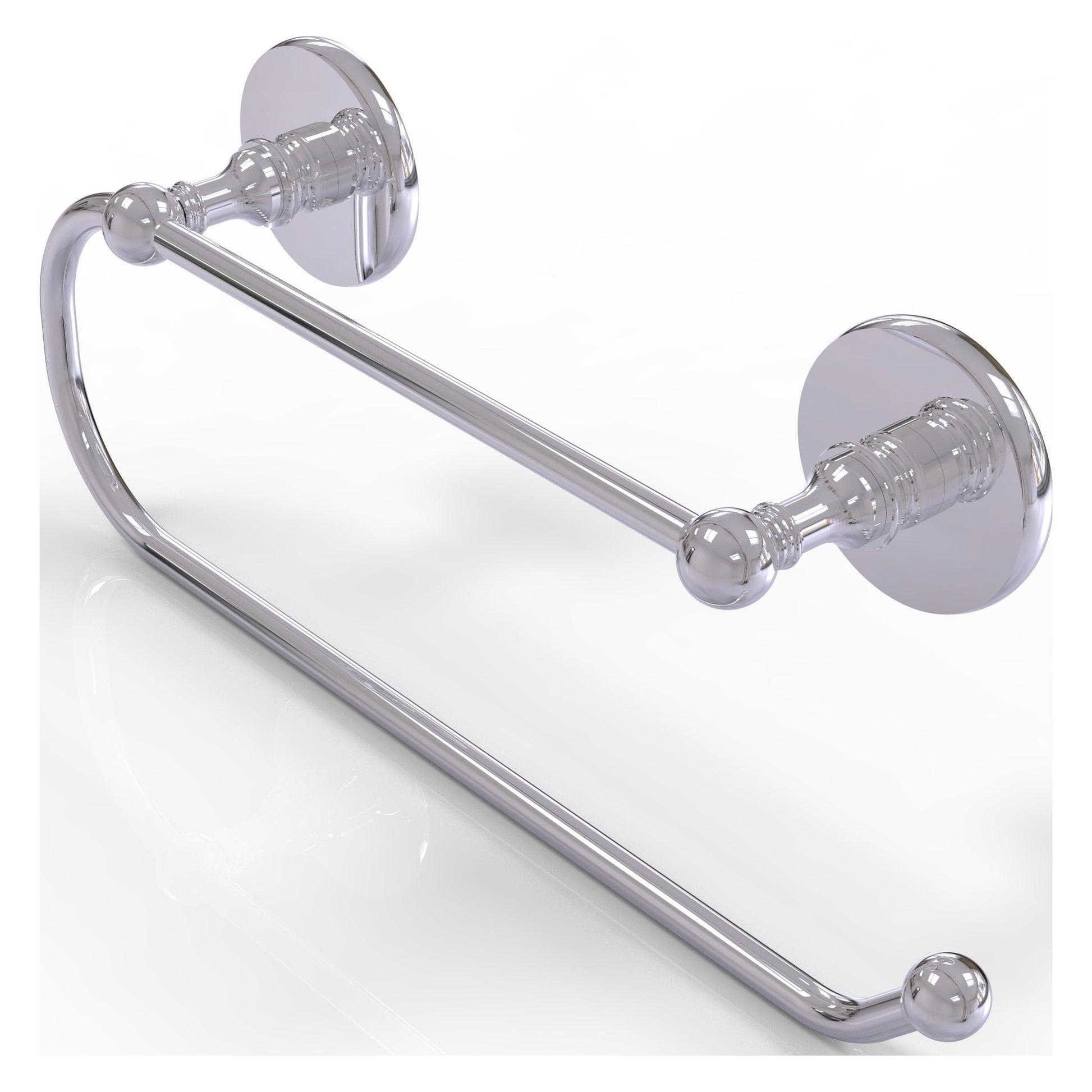 Allied Brass Prestige Skyline 15" x 3.5" Polished Chrome Solid Brass Wall-Mounted Paper Towel Holder