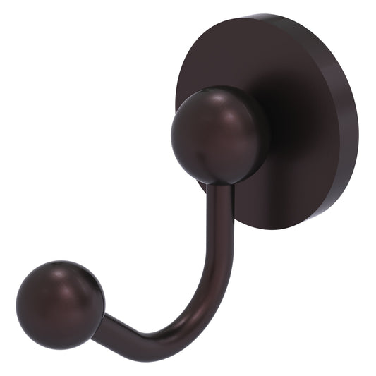 Allied Brass Prestige Skyline 2" x 2.75" Antique Bronze Solid Brass Robe Hook