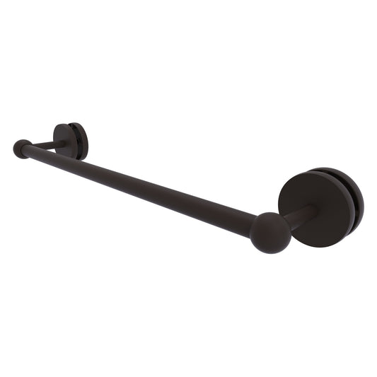 Allied Brass Prestige Skyline 20.6" Oil Rubbed Bronze Solid Brass Shower Door Towel Bar