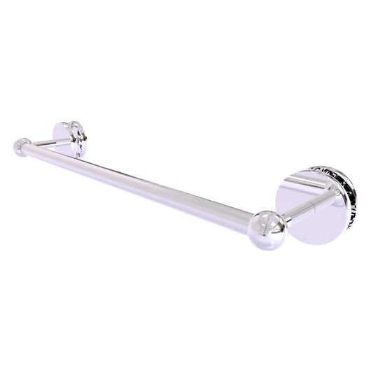 Allied Brass Prestige Skyline 20.6" Polished Chrome Solid Brass Shower Door Towel Bar