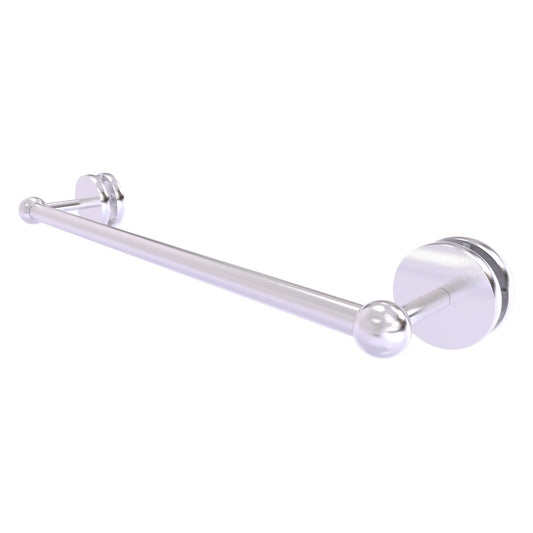 Allied Brass Prestige Skyline 20.6" Satin Chrome Solid Brass Shower Door Towel Bar