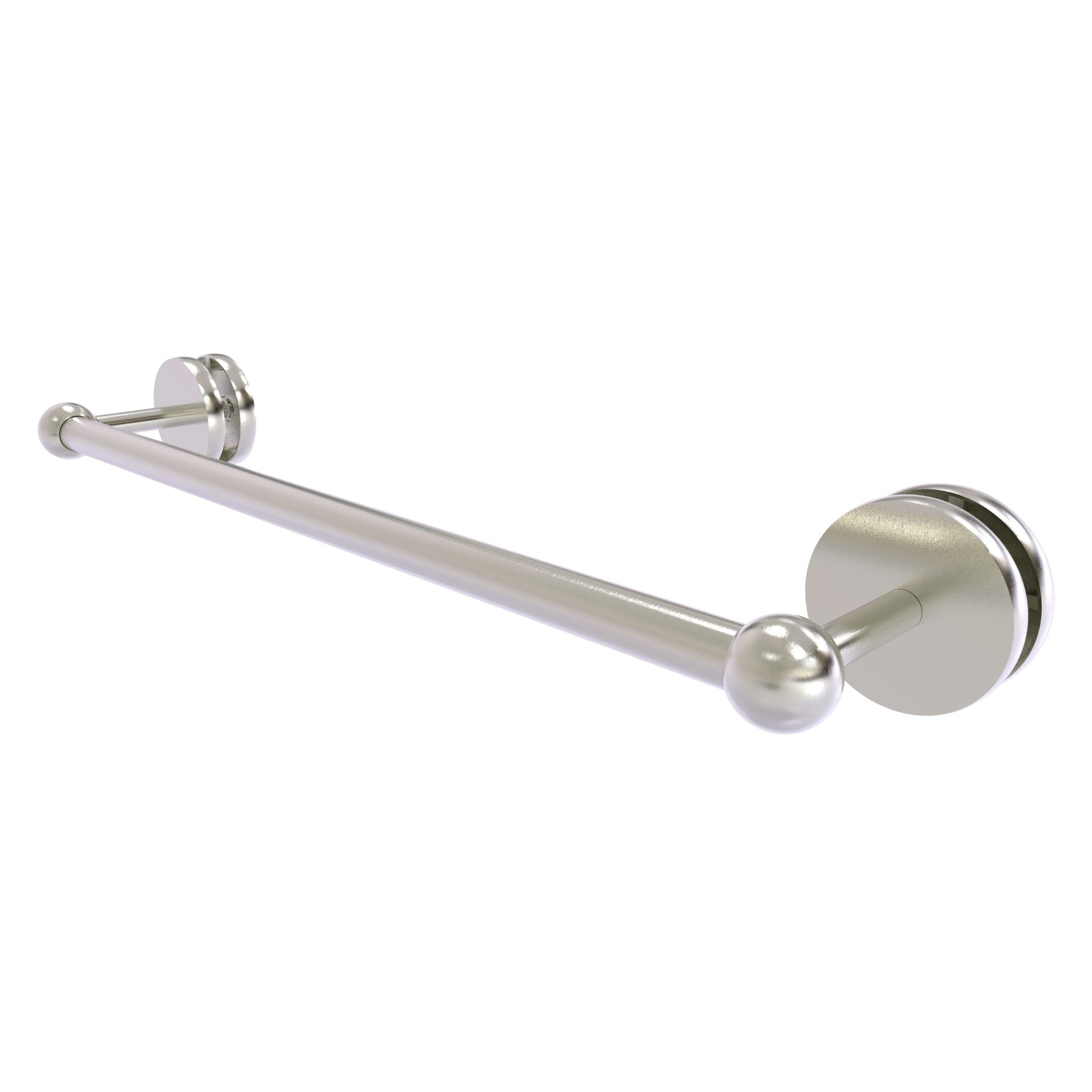 Allied Brass Prestige Skyline 20.6" Satin Nickel Solid Brass Shower Door Towel Bar