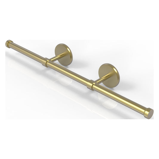 Allied Brass Prestige Skyline 21.4" x 3.6" Satin Brass Solid Brass Wall-Mounted Horizontal Guest Towel Holder