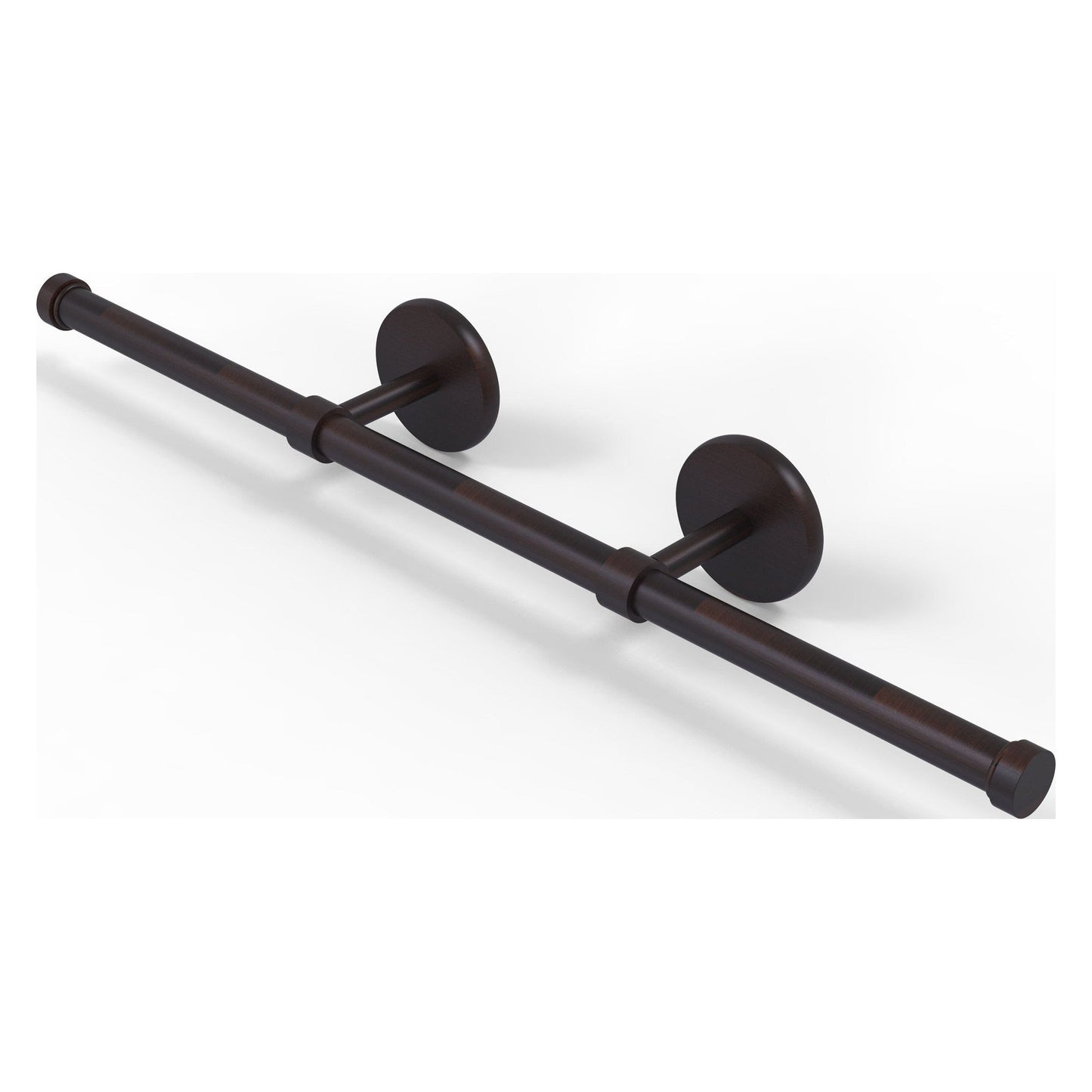 Allied Brass Prestige Skyline 21.4" x 3.6" Venetian Bronze Solid Brass Wall-Mounted Horizontal Guest Towel Holder