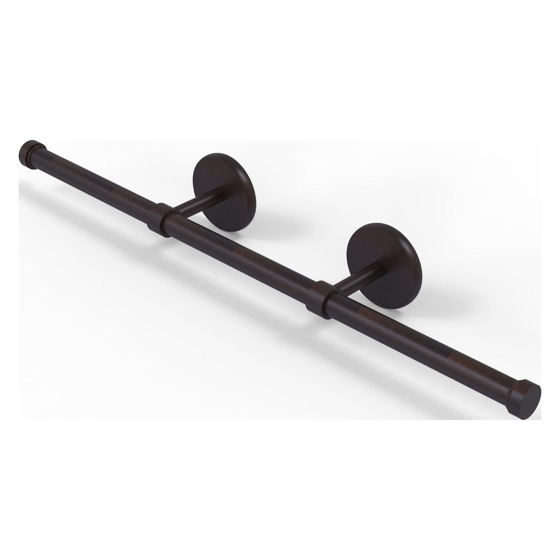Allied Brass Prestige Skyline 21.4" x 3.6" Venetian Bronze Solid Brass Wall-Mounted Horizontal Guest Towel Holder