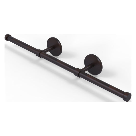 Allied Brass Prestige Skyline 21.4" x 3.6" Venetian Bronze Solid Brass Wall-Mounted Horizontal Guest Towel Holder