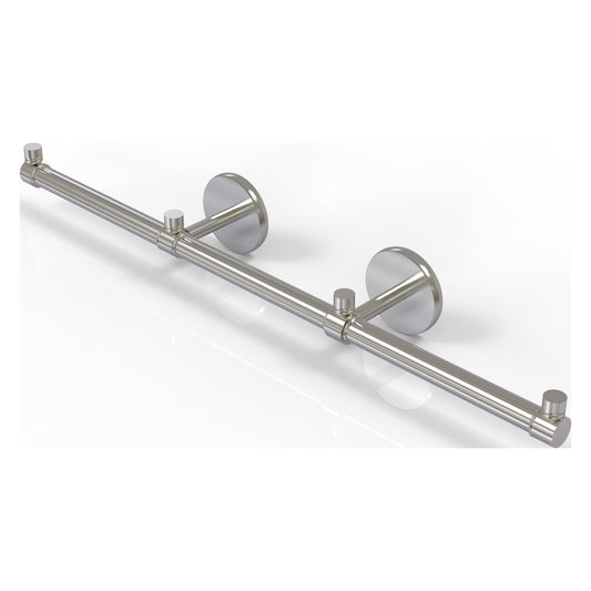 Allied Brass Prestige Skyline 22.2" x 3.5" Satin Nickel Solid Brass 3-Arm Guest Towel Holder
