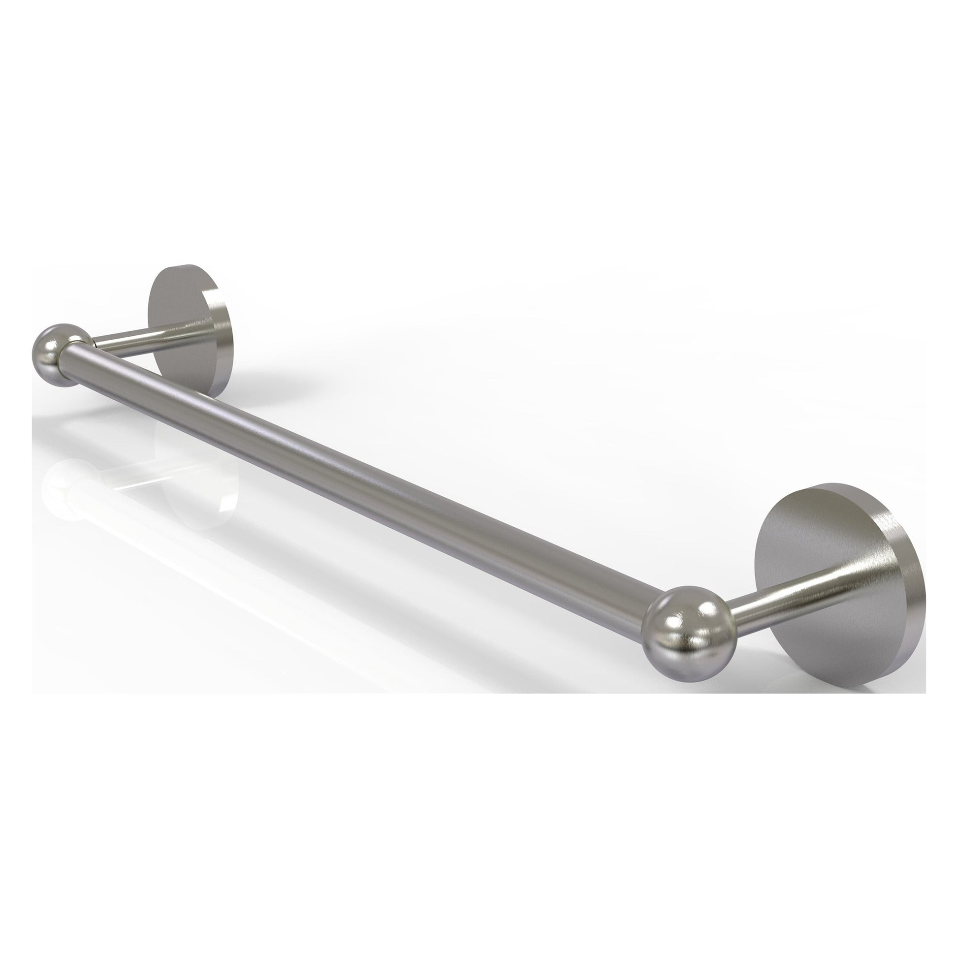 Allied Brass Prestige Skyline 24" x 27" Satin Nickel Solid Brass Towel Bar