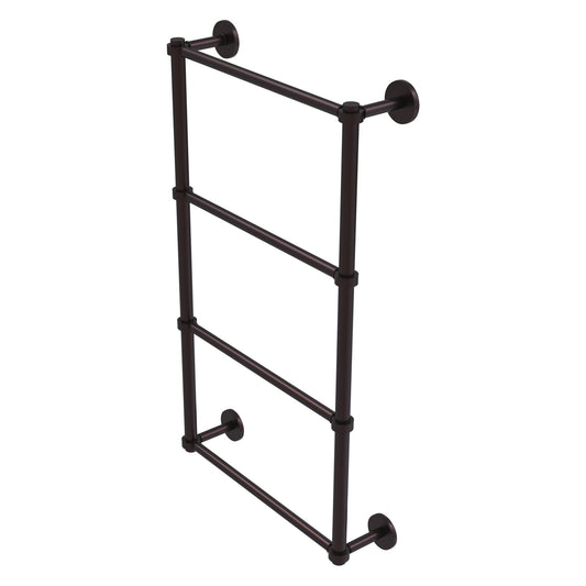 Allied Brass Prestige Skyline 24" x 5" Antique Bronze Solid Brass 4-Tier Ladder Towel Bar