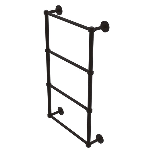 Allied Brass Prestige Skyline 24" x 5" Oil Rubbed Bronze Solid Brass 4-Tier Ladder Towel Bar