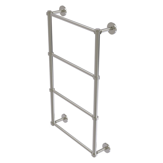 Allied Brass Prestige Skyline 24" x 5" Satin Nickel Solid Brass 4-Tier Ladder Towel Bar