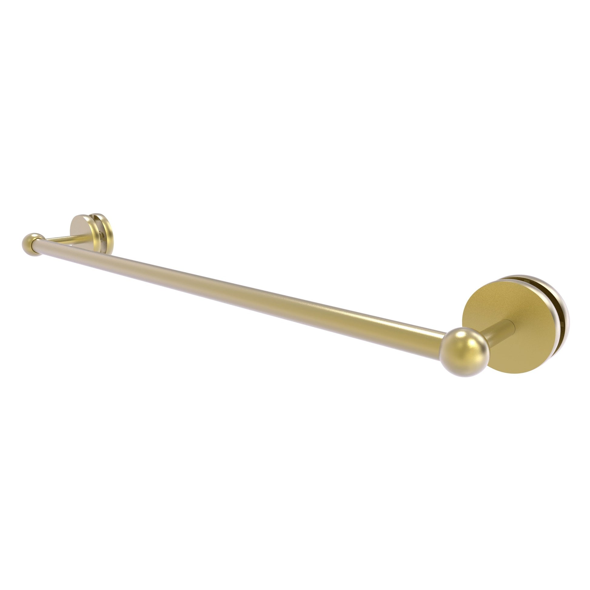 Allied Brass Prestige Skyline 26.6" Satin Brass Solid Brass Shower Door Towel Bar