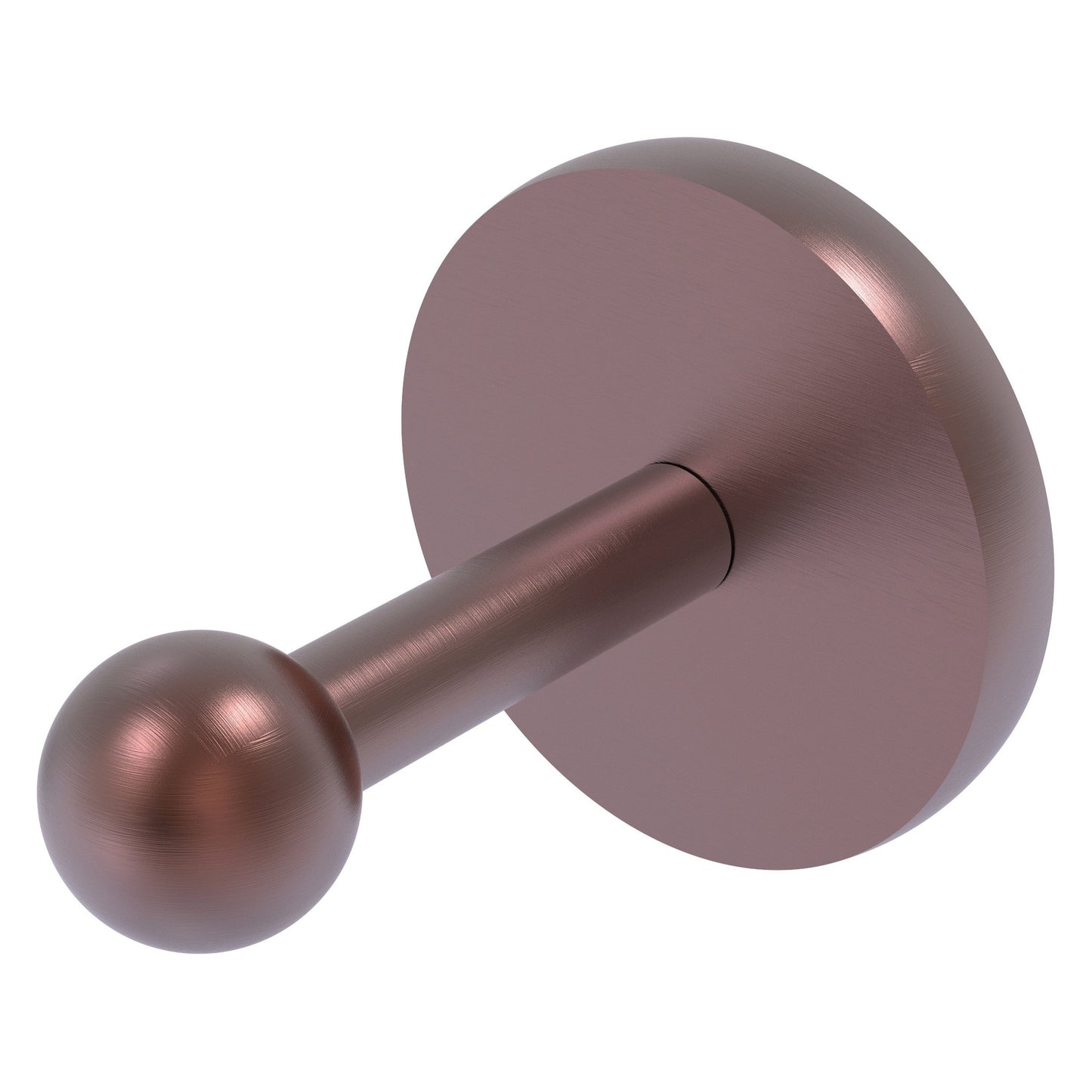 Allied Brass Prestige Skyline 2.6" x 3" Antique Copper Solid Brass Robe Hook