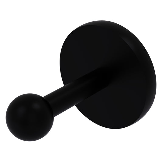 Allied Brass Prestige Skyline 2.6" x 3" Matte Black Solid Brass Robe Hook
