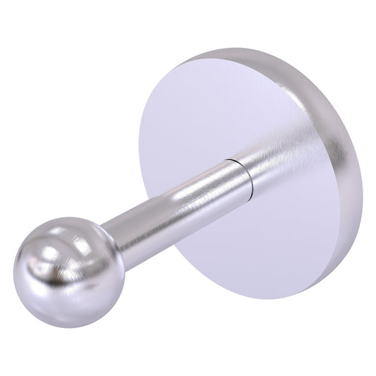 Allied Brass Prestige Skyline 2.6" x 3" Satin Chrome Solid Brass Robe Hook