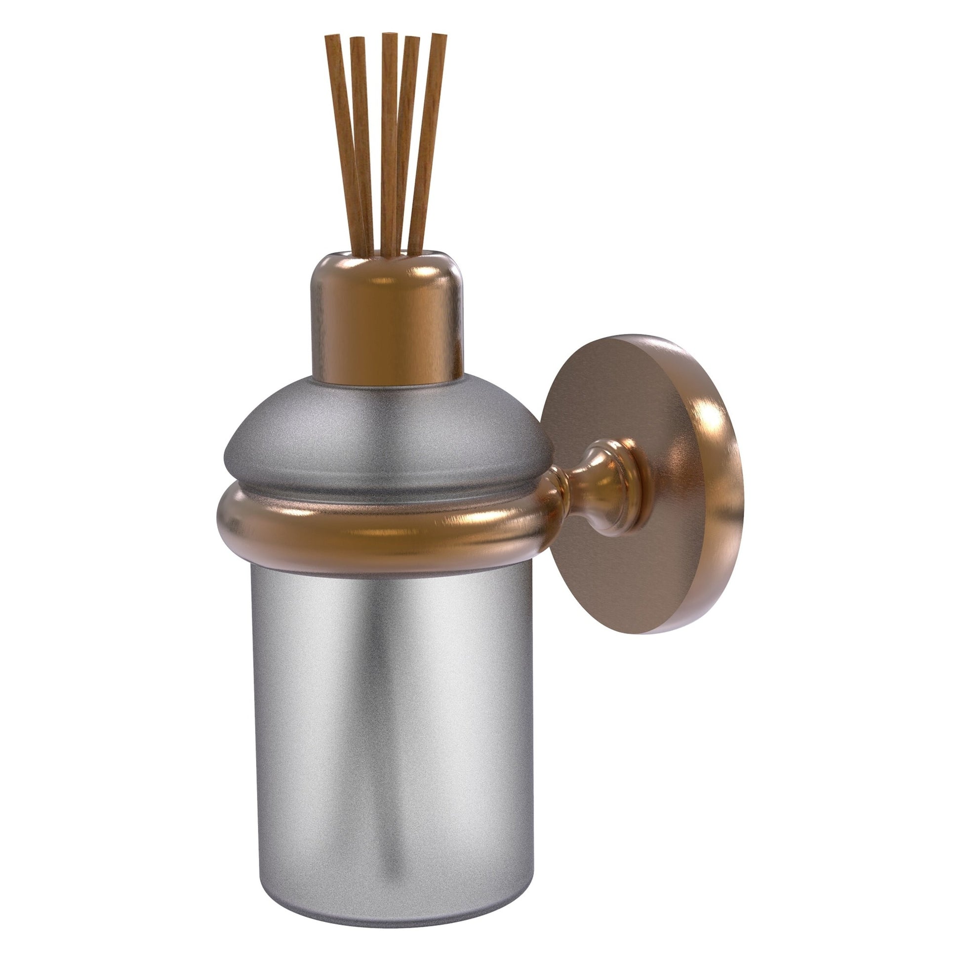 Allied Brass Prestige Skyline 2.858" x 4.65" Brushed Bronze Solid Brass Wall-Mounted Scent Stick Holder