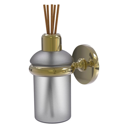 Allied Brass Prestige Skyline 2.858" x 4.65" Unlacquered Brass Solid Brass Wall-Mounted Scent Stick Holder