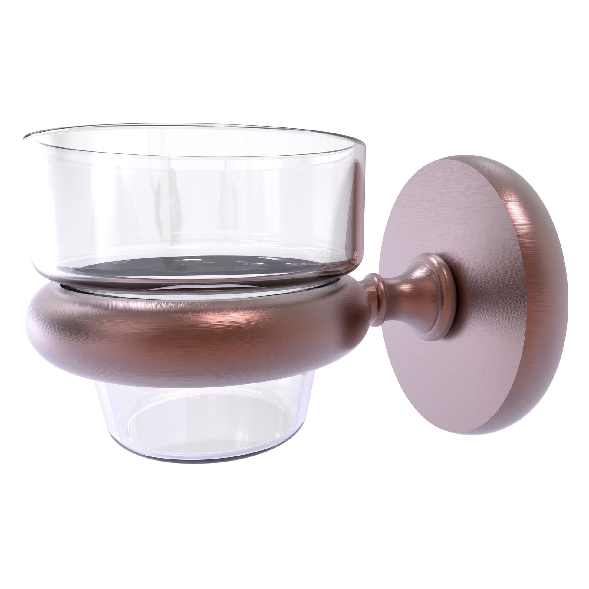 Allied Brass Prestige Skyline 3" x 2.5" Antique Copper Solid Brass Wall-Mounted Votive Candle Holder