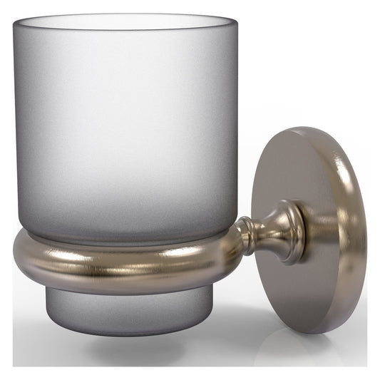 Allied Brass Prestige Skyline 3" x 2.5" Antique Pewter Solid Brass Wall-Mounted Tumbler Holder