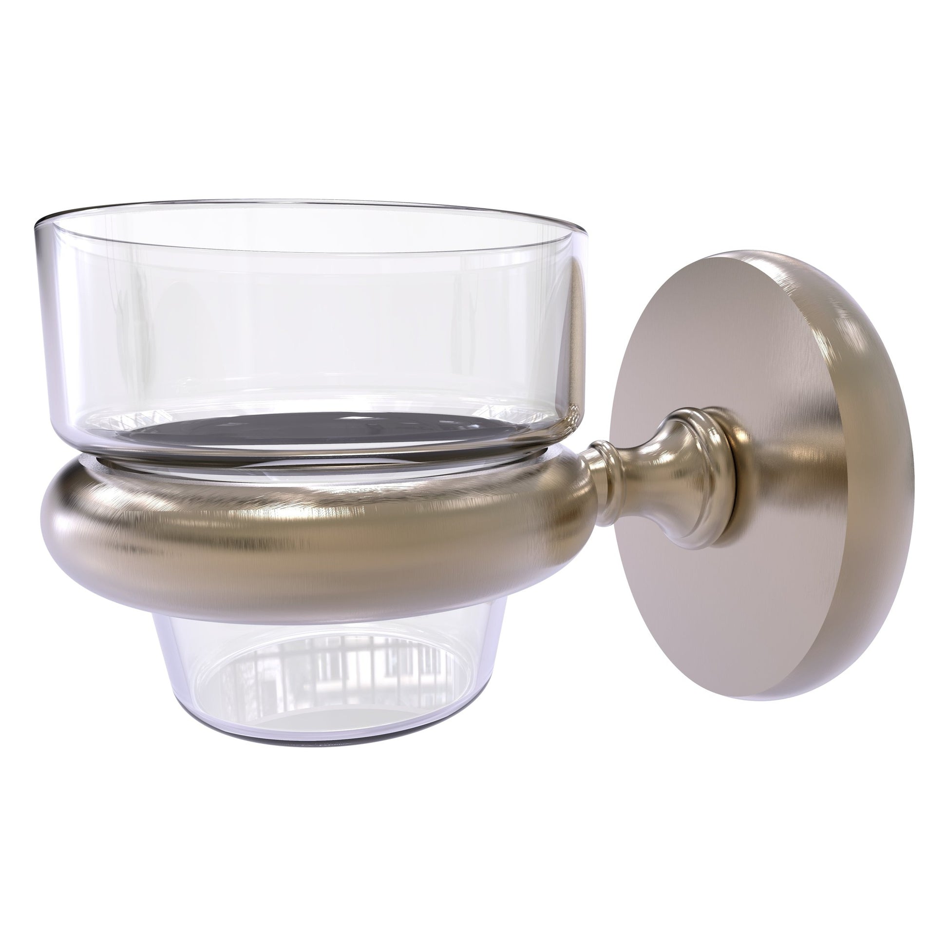 Allied Brass Prestige Skyline 3" x 2.5" Antique Pewter Solid Brass Wall-Mounted Votive Candle Holder