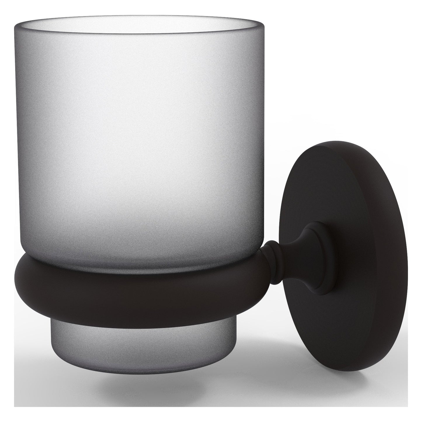 Allied Brass Prestige Skyline 3" x 2.5" Oil Rubbed Bronze Solid Brass Wall-Mounted Tumbler Holder