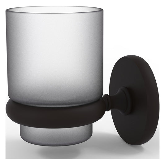 Allied Brass Prestige Skyline 3" x 2.5" Oil Rubbed Bronze Solid Brass Wall-Mounted Tumbler Holder