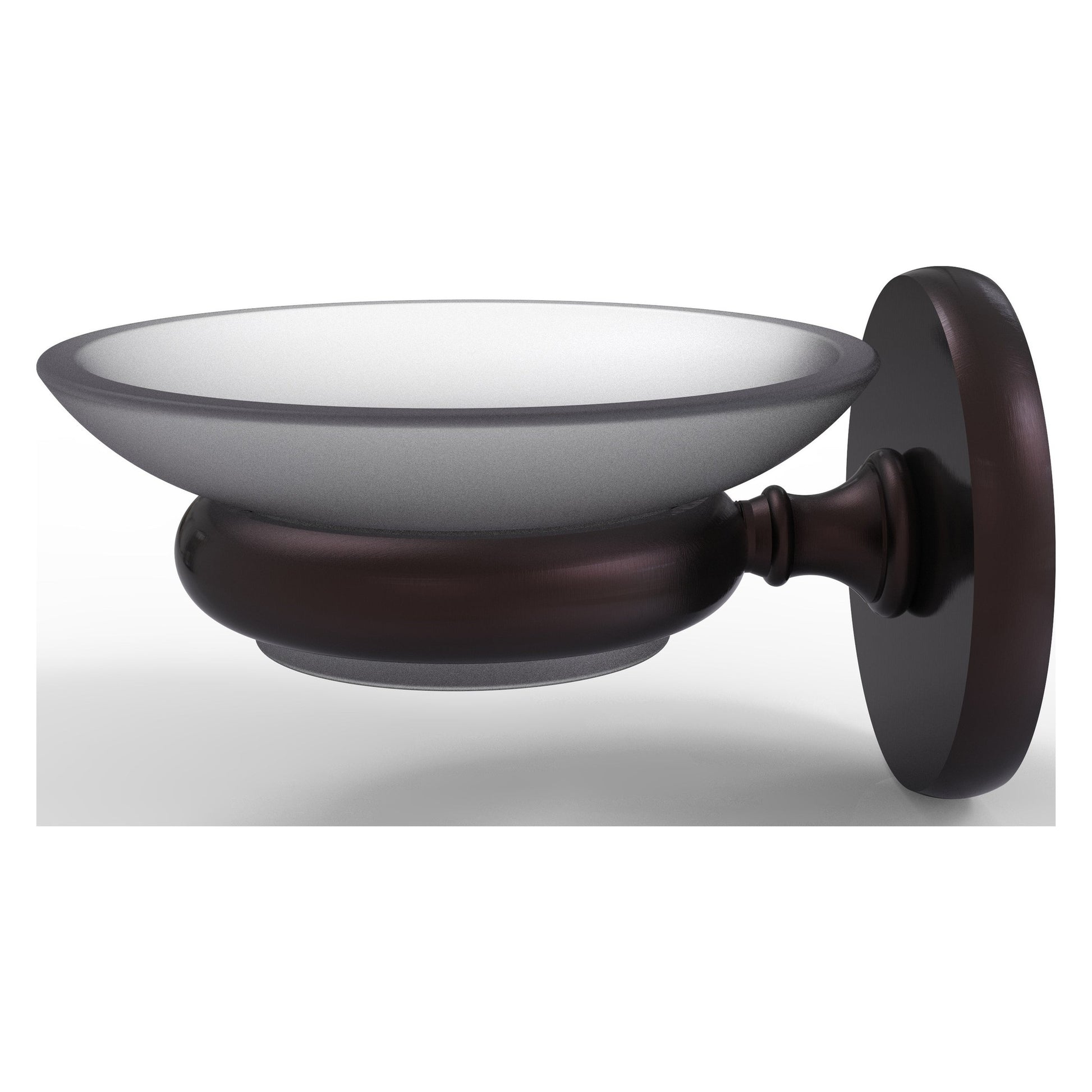 Allied Brass Prestige Skyline 3" x 4.5" Antique Bronze Solid Brass Wall-Mounted Soap Dish
