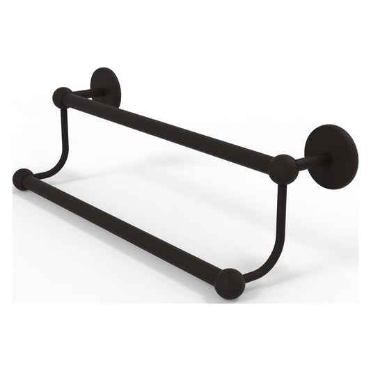 Allied Brass Prestige Skyline 30" x 33" Oil Rubbed Bronze Solid Brass Double Towel Bar