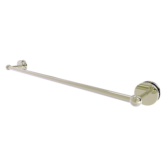 Allied Brass Prestige Skyline 32.6" Polished Nickel Solid Brass Shower Door Towel Bar
