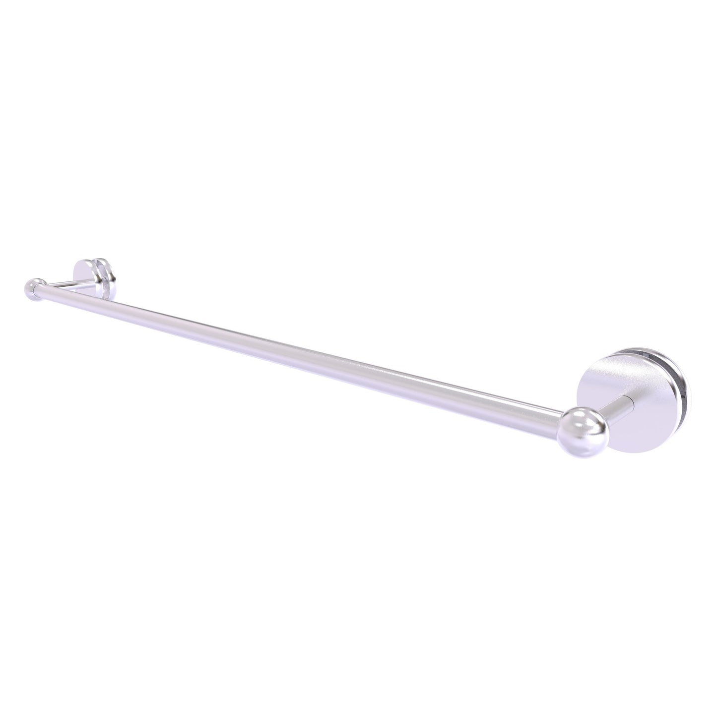 Allied Brass Prestige Skyline 32.6" Satin Chrome Solid Brass Shower Door Towel Bar