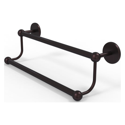 Allied Brass Prestige Skyline 36" x 39" Antique Bronze Solid Brass Double Towel Bar