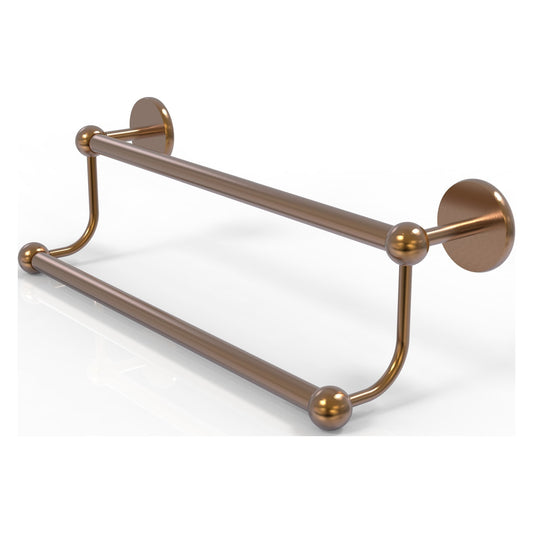Allied Brass Prestige Skyline 36" x 39" Brushed Bronze Solid Brass Double Towel Bar