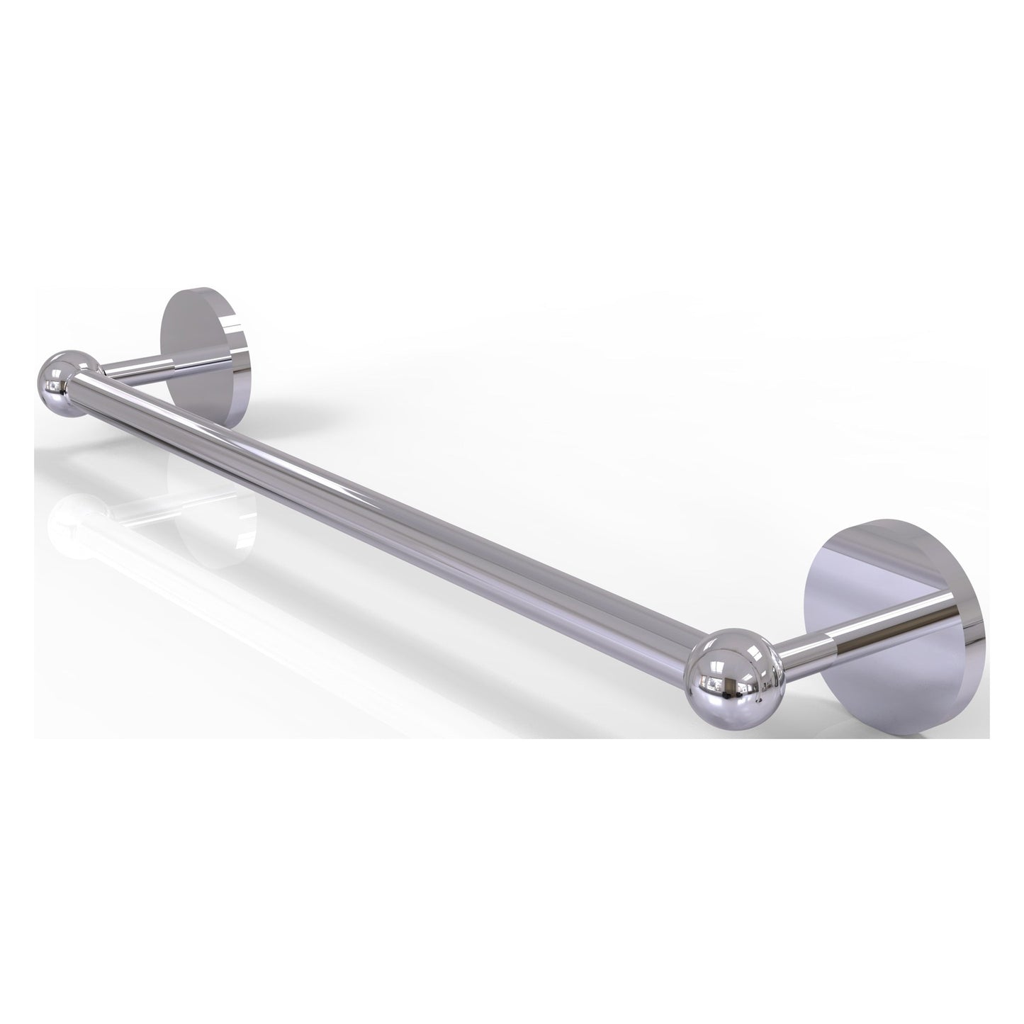 Allied Brass Prestige Skyline 36" x 39" Polished Chrome Solid Brass Towel Bar