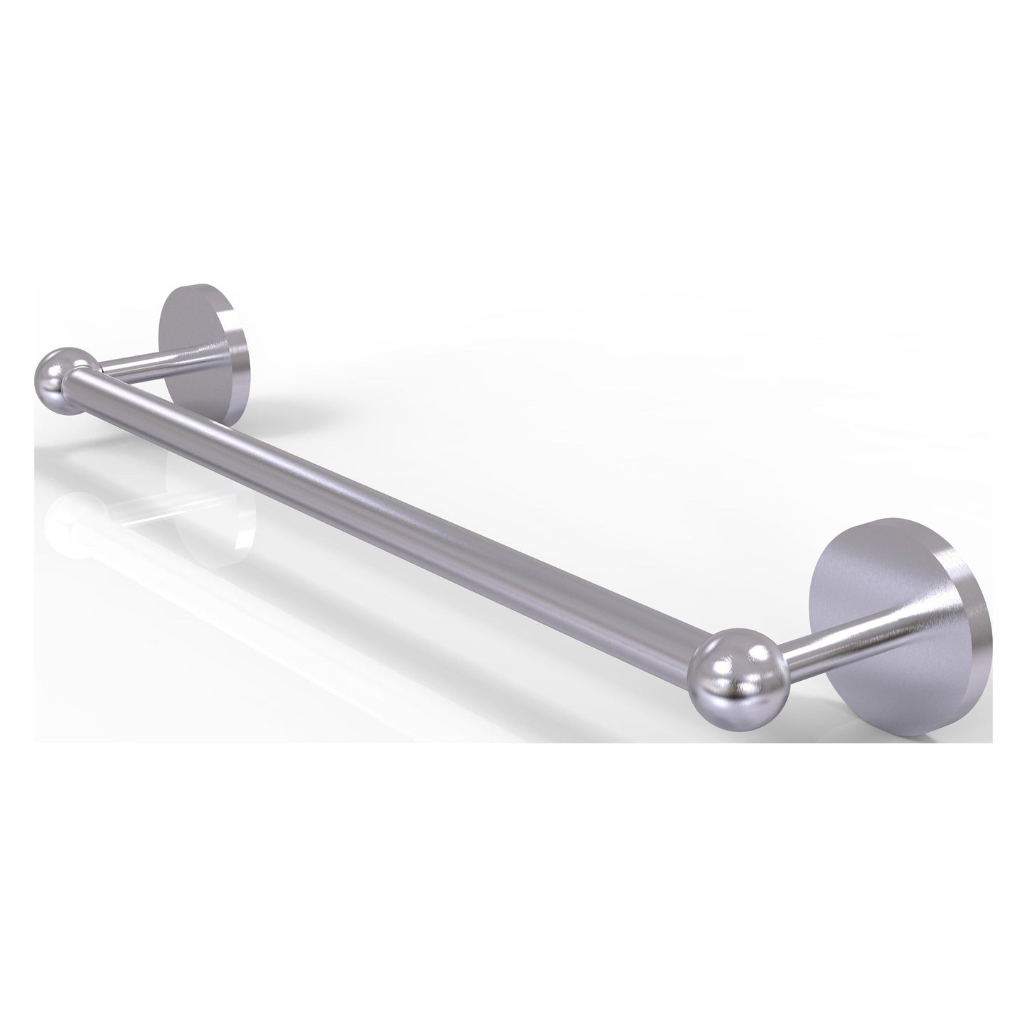 Allied Brass Prestige Skyline 36" x 39" Satin Chrome Solid Brass Towel Bar