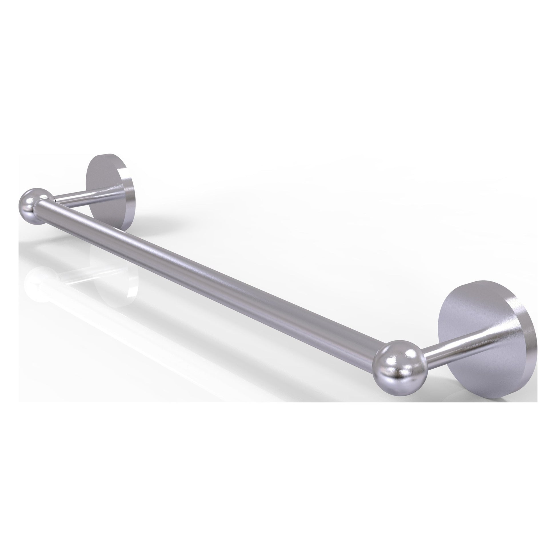 Allied Brass Prestige Skyline 36" x 39" Satin Chrome Solid Brass Towel Bar