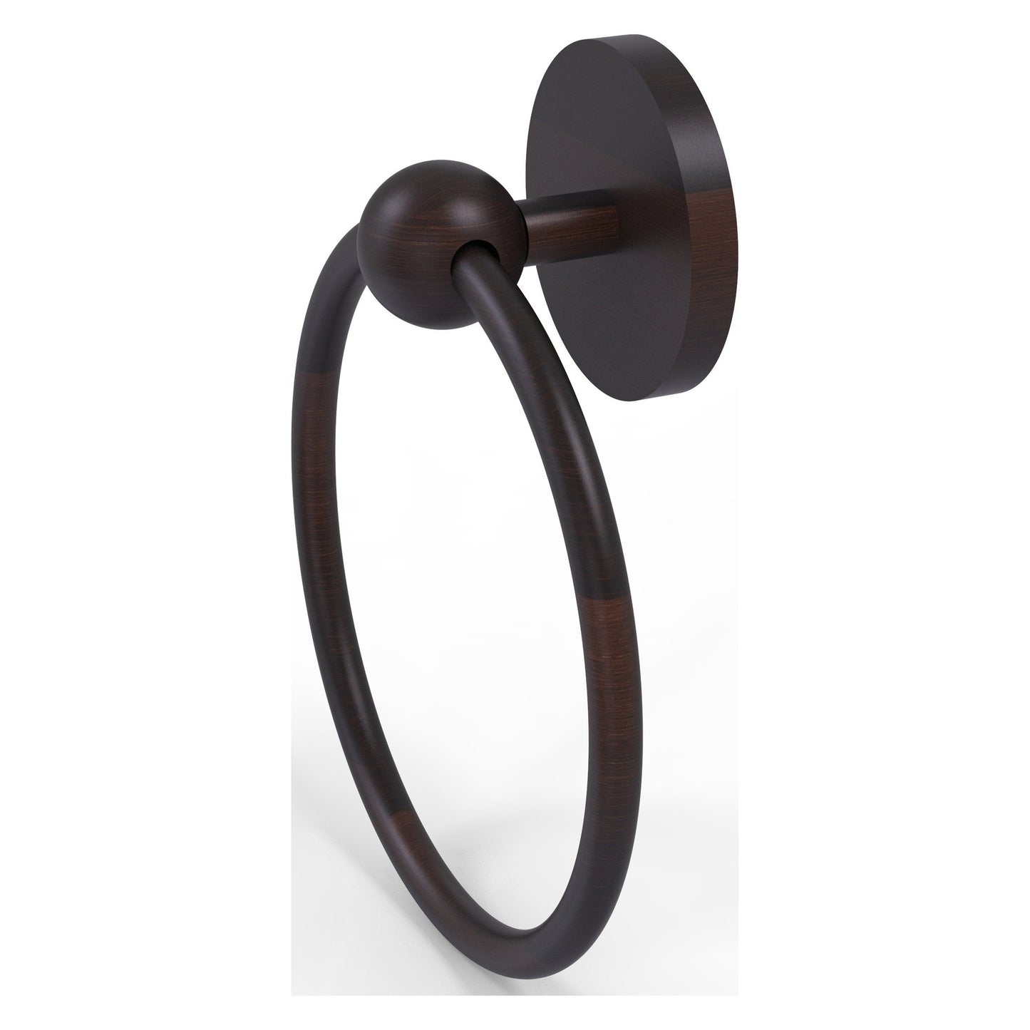 Allied Brass Prestige Skyline 6" x 6" Venetian Bronze Solid Brass Towel Ring