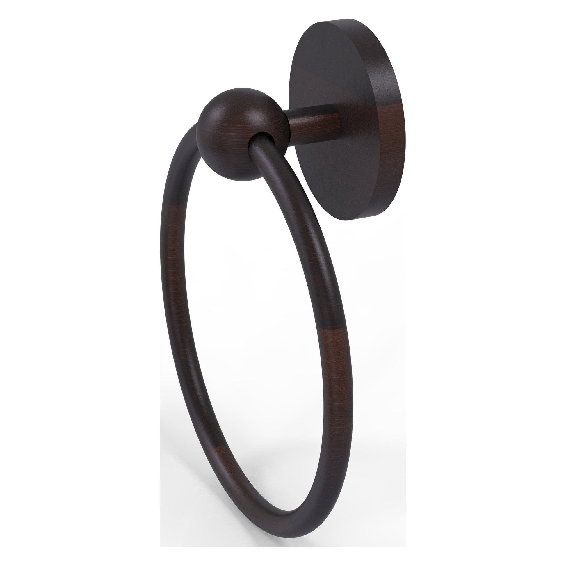 Allied Brass Prestige Skyline 6" x 6" Venetian Bronze Solid Brass Towel Ring