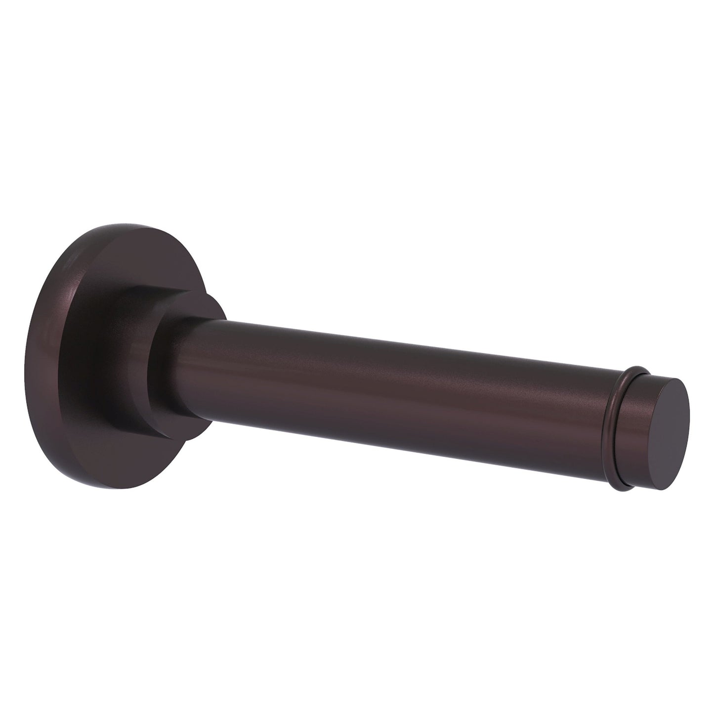 Allied Brass Prestige Skyline 6.1" x 2.64" Antique Bronze Solid Brass Horizontal Reserve Roll Toilet Paper Holder