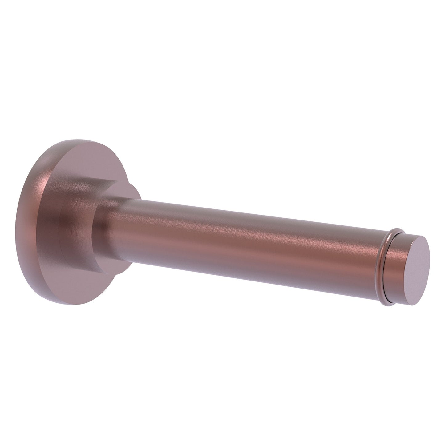 Allied Brass Prestige Skyline 6.1" x 2.64" Antique Copper Solid Brass Horizontal Reserve Roll Toilet Paper Holder
