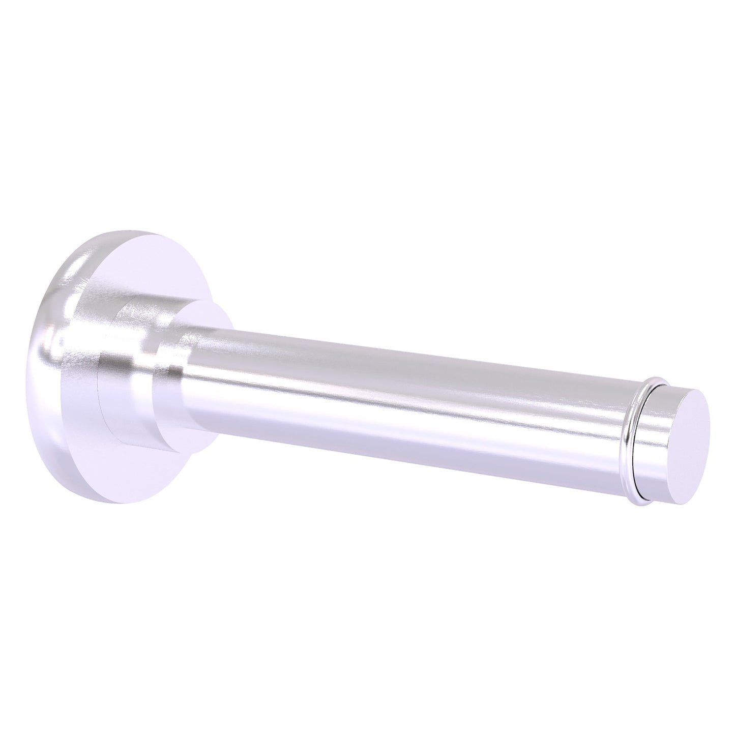 Allied Brass Prestige Skyline 6.1" x 2.64" Satin Chrome Solid Brass Horizontal Reserve Roll Toilet Paper Holder