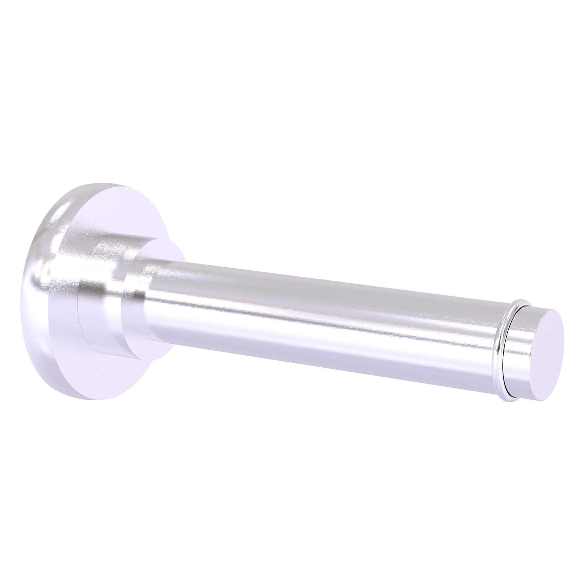 Allied Brass Prestige Skyline 6.1" x 2.64" Satin Chrome Solid Brass Horizontal Reserve Roll Toilet Paper Holder
