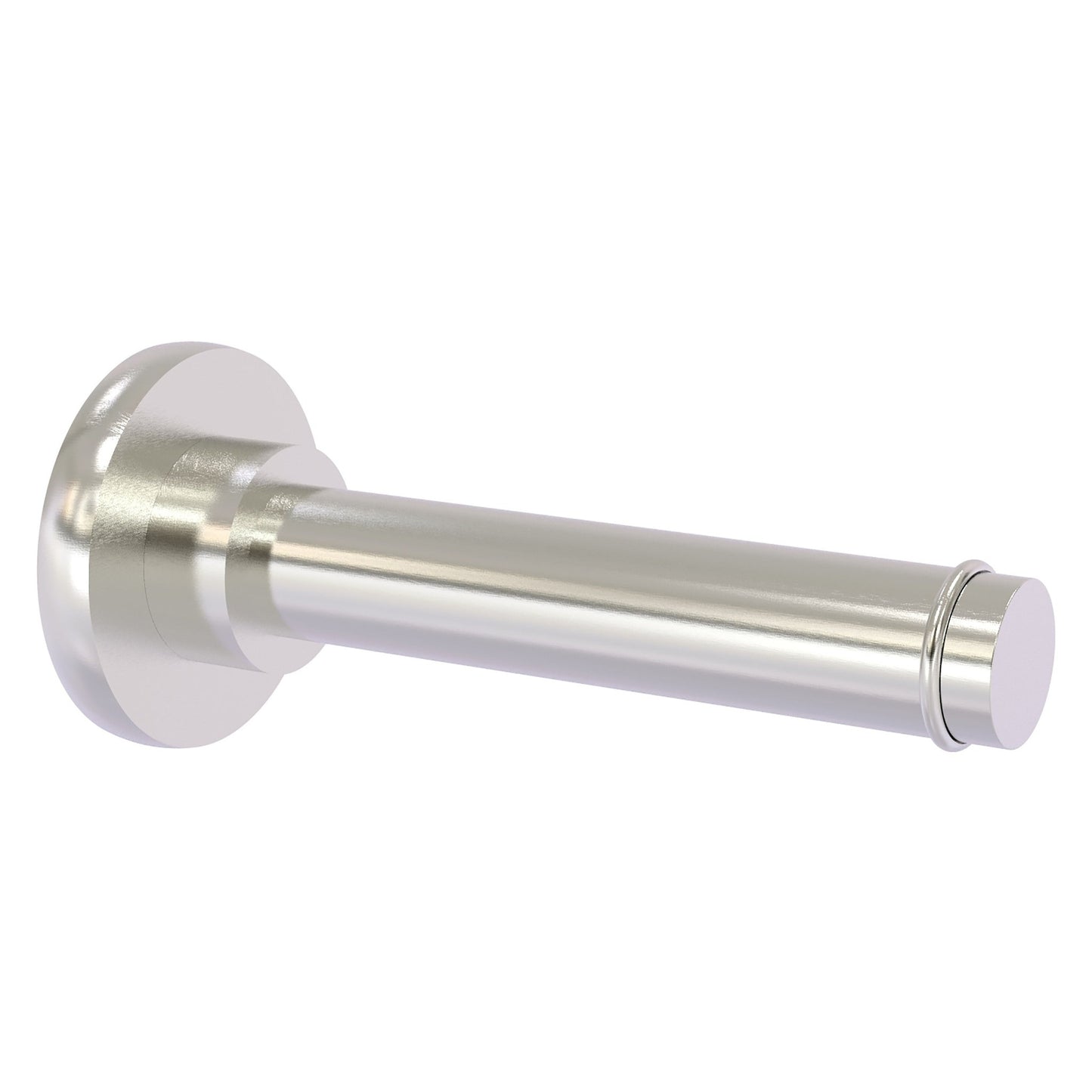 Allied Brass Prestige Skyline 6.1" x 2.64" Satin Nickel Solid Brass Horizontal Reserve Roll Toilet Paper Holder