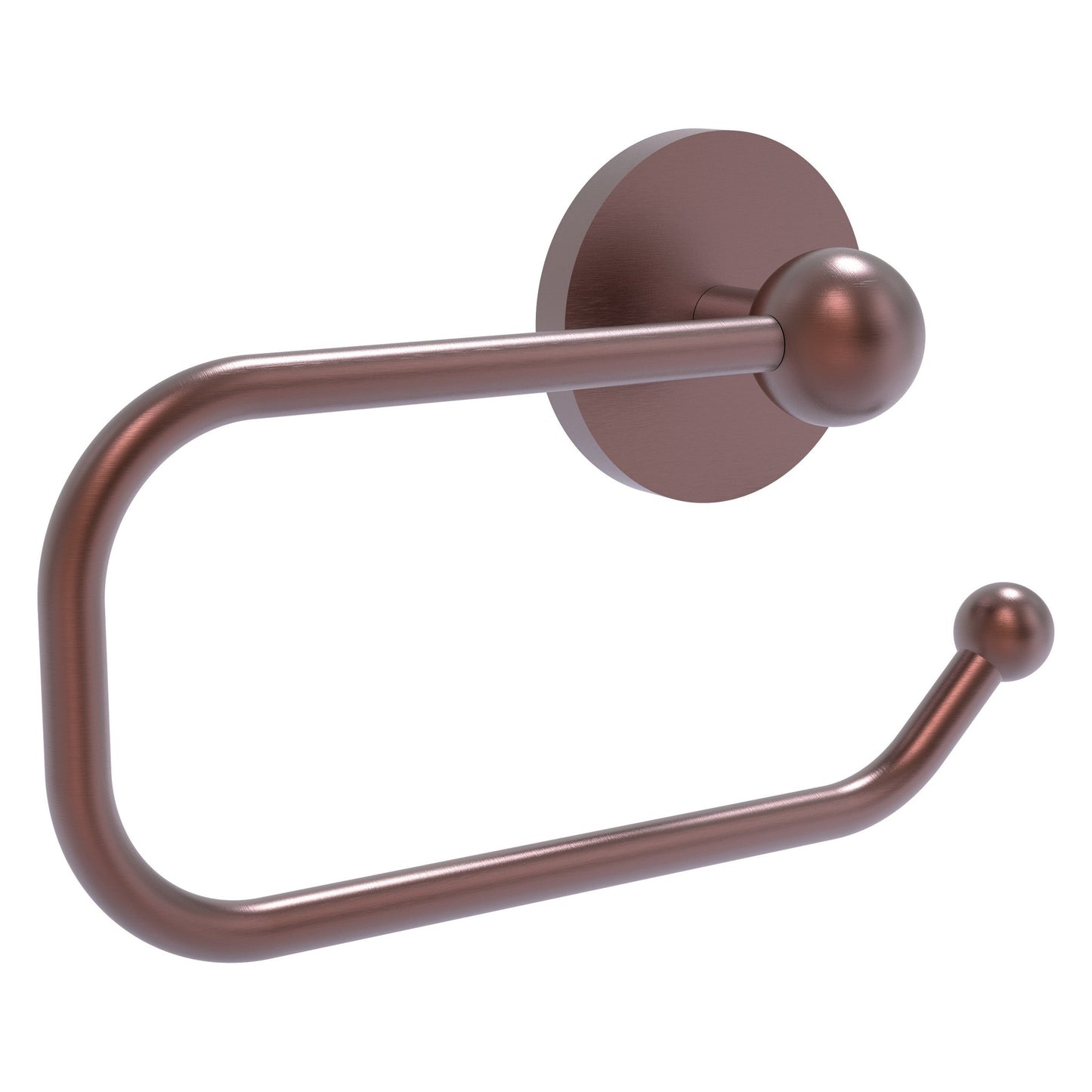 Allied Brass Prestige Skyline 8" x 7" Antique Copper Solid Brass European Style Toilet Tissue Holder