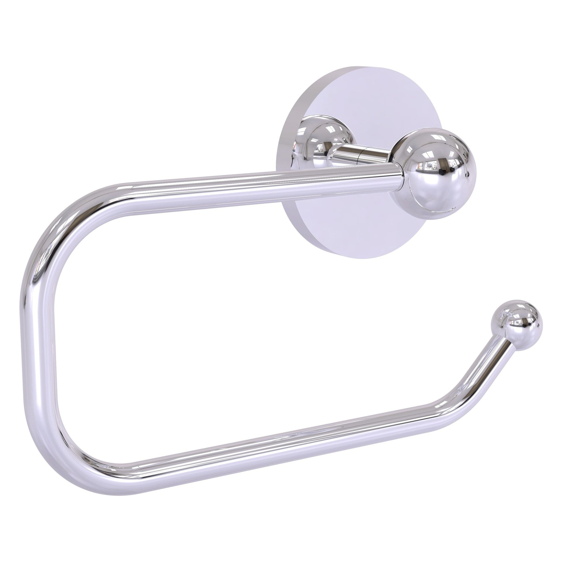 Allied Brass Prestige Skyline 8" x 7" Polished Chrome Solid Brass European Style Toilet Tissue Holder